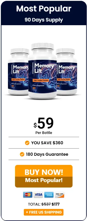 Memory Lift -  90-day – order now